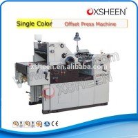 Ideal factory equipment single color offset printing machine